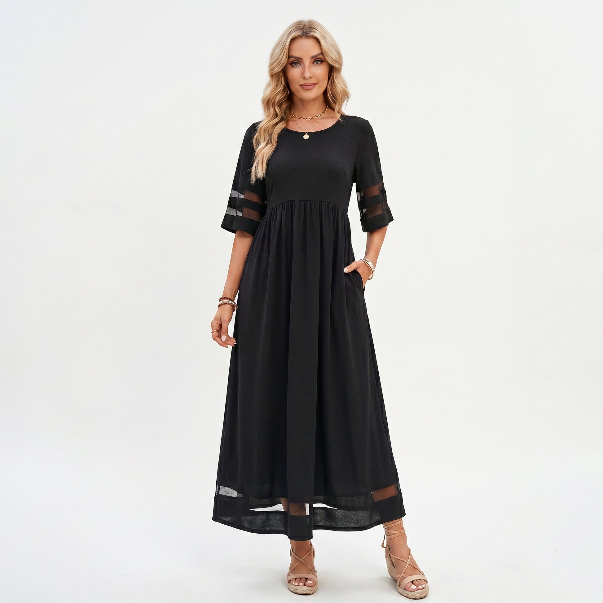 Venus - Elegant Tummy Flattering Summer Dress DONE 05-14-2026