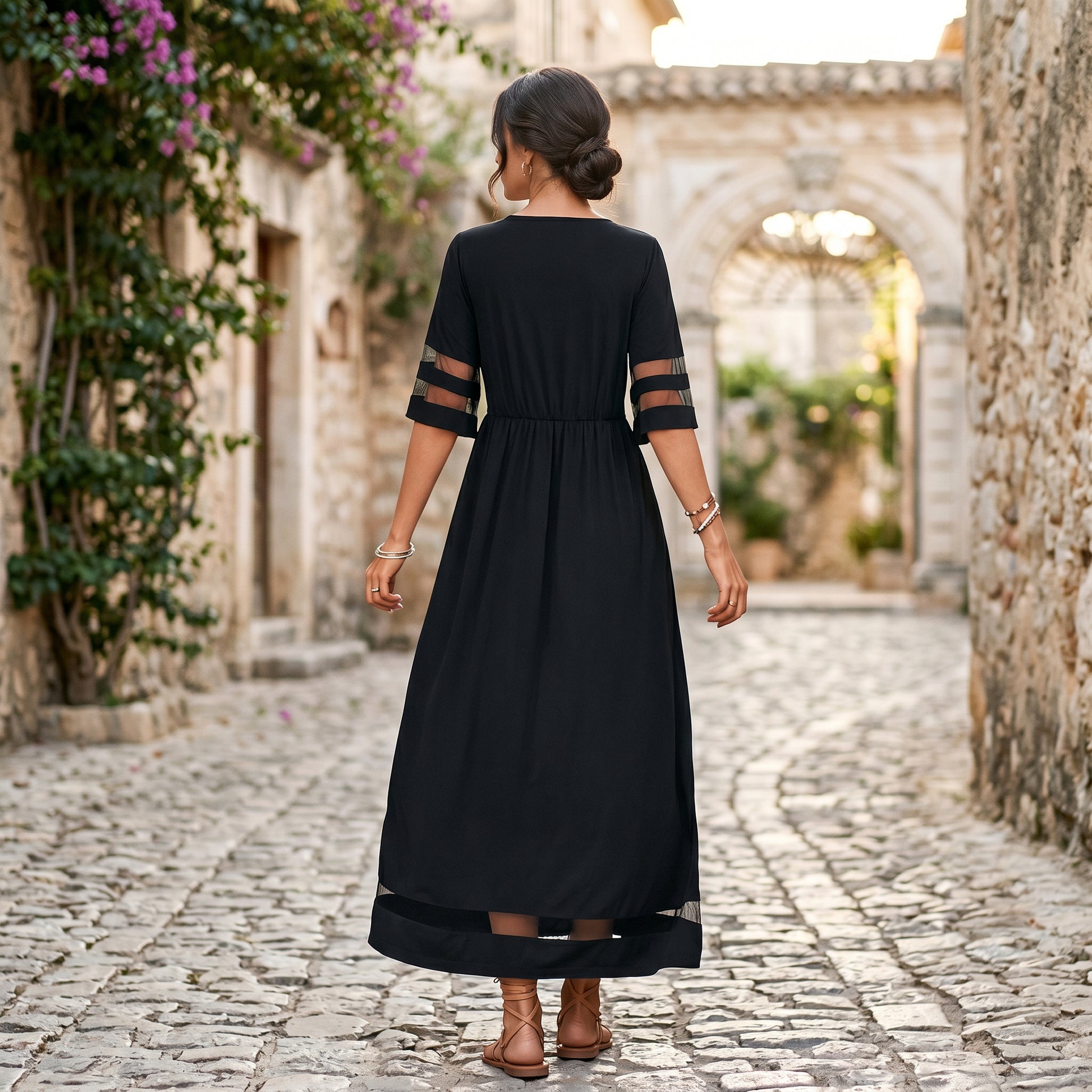 Venus - Elegant Tummy Flattering Summer Dress DONE 05-14-2026