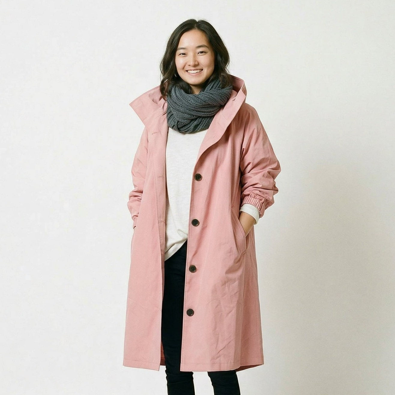 Water Resistant Oversized Windbreaker Jacket