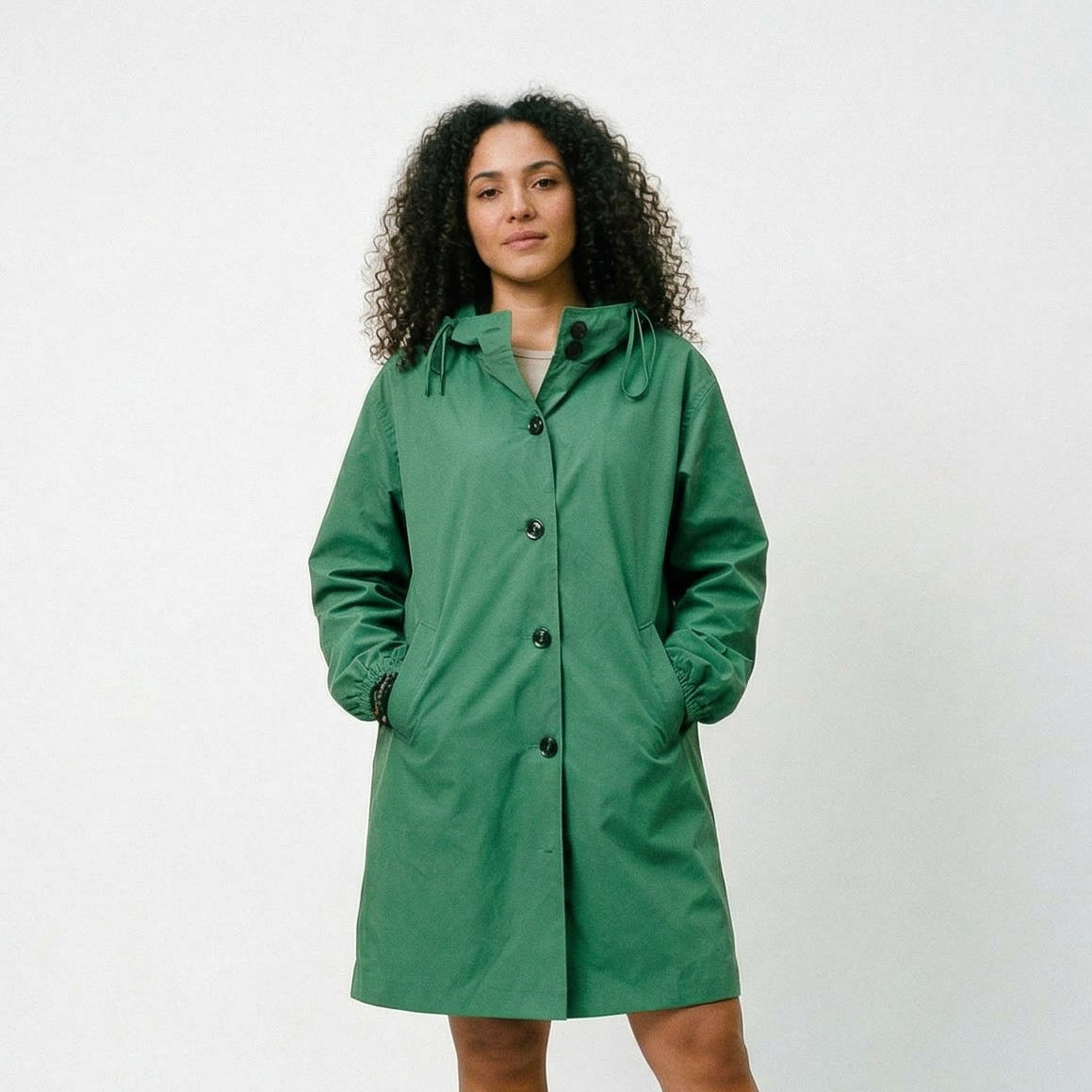 Water Resistant Oversized Windbreaker Jacket