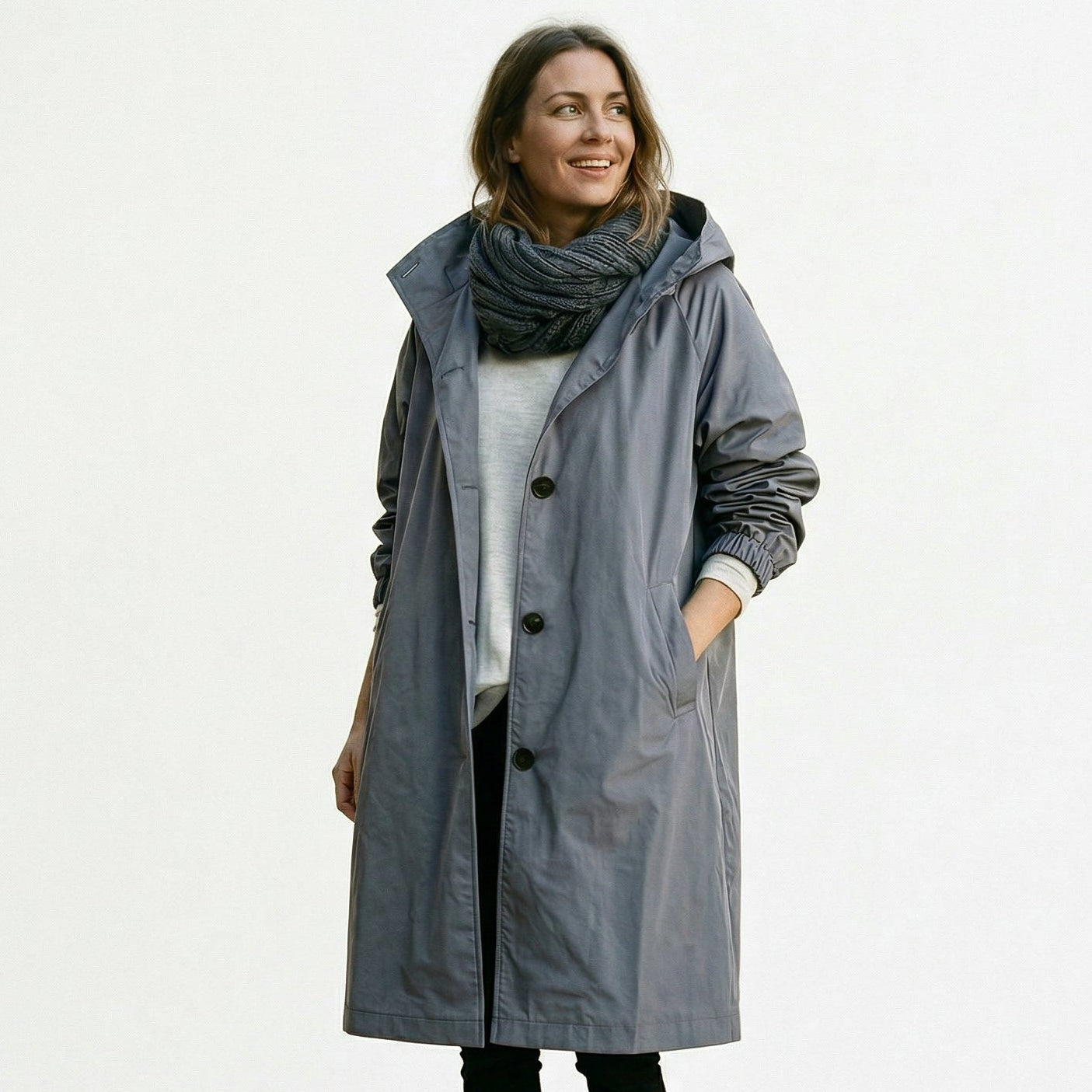Water Resistant Oversized Windbreaker Jacket