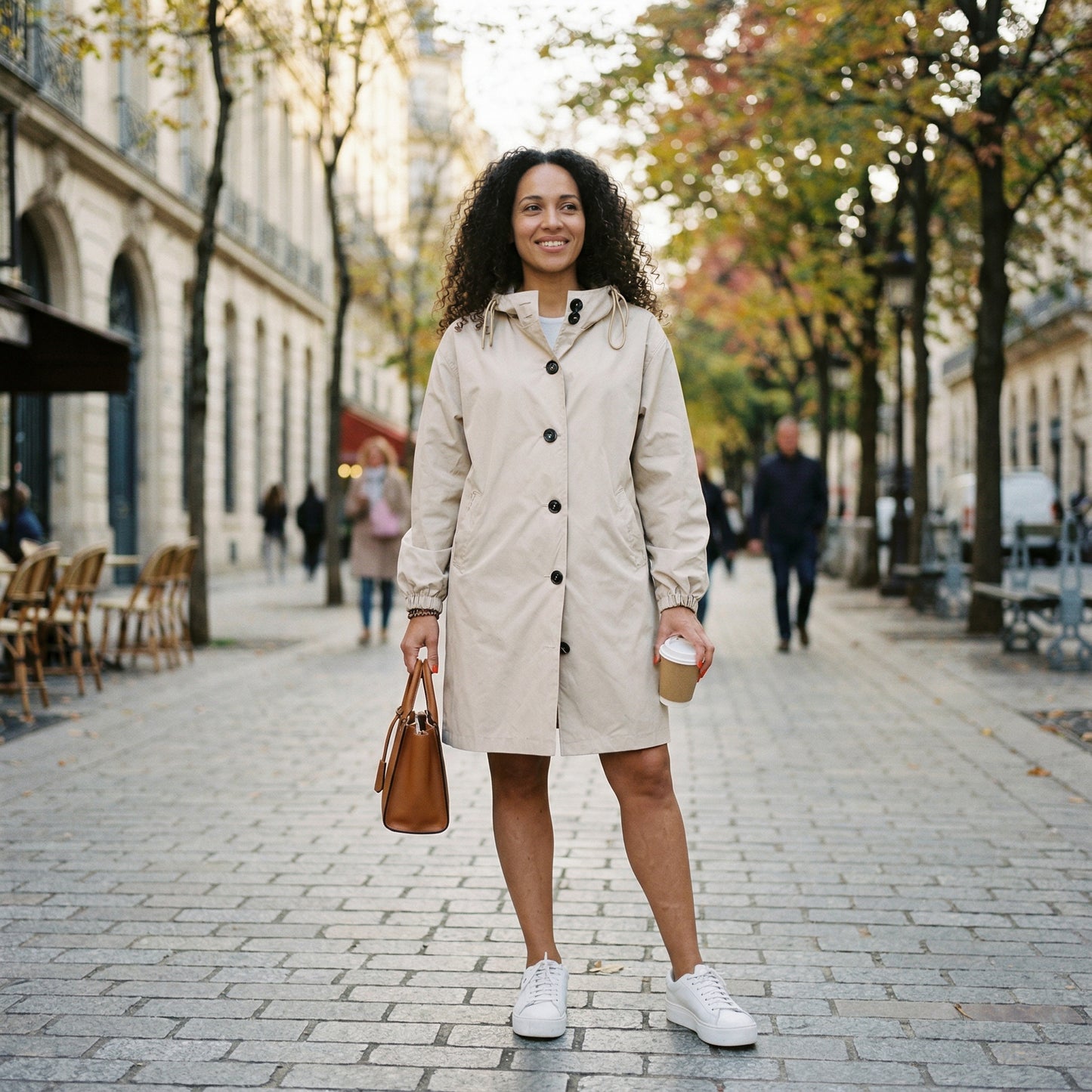 Water Resistant Oversized Windbreaker Jacket
