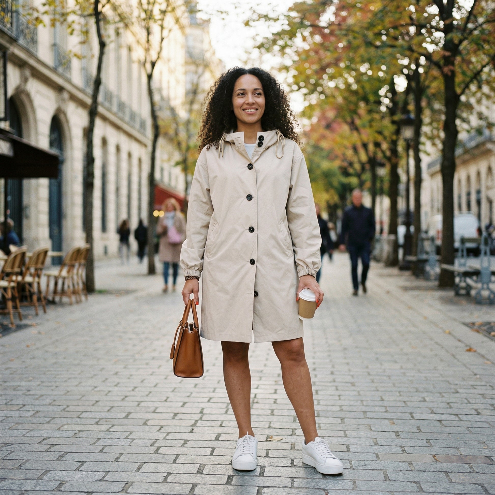 Water Resistant Oversized Windbreaker Jacket