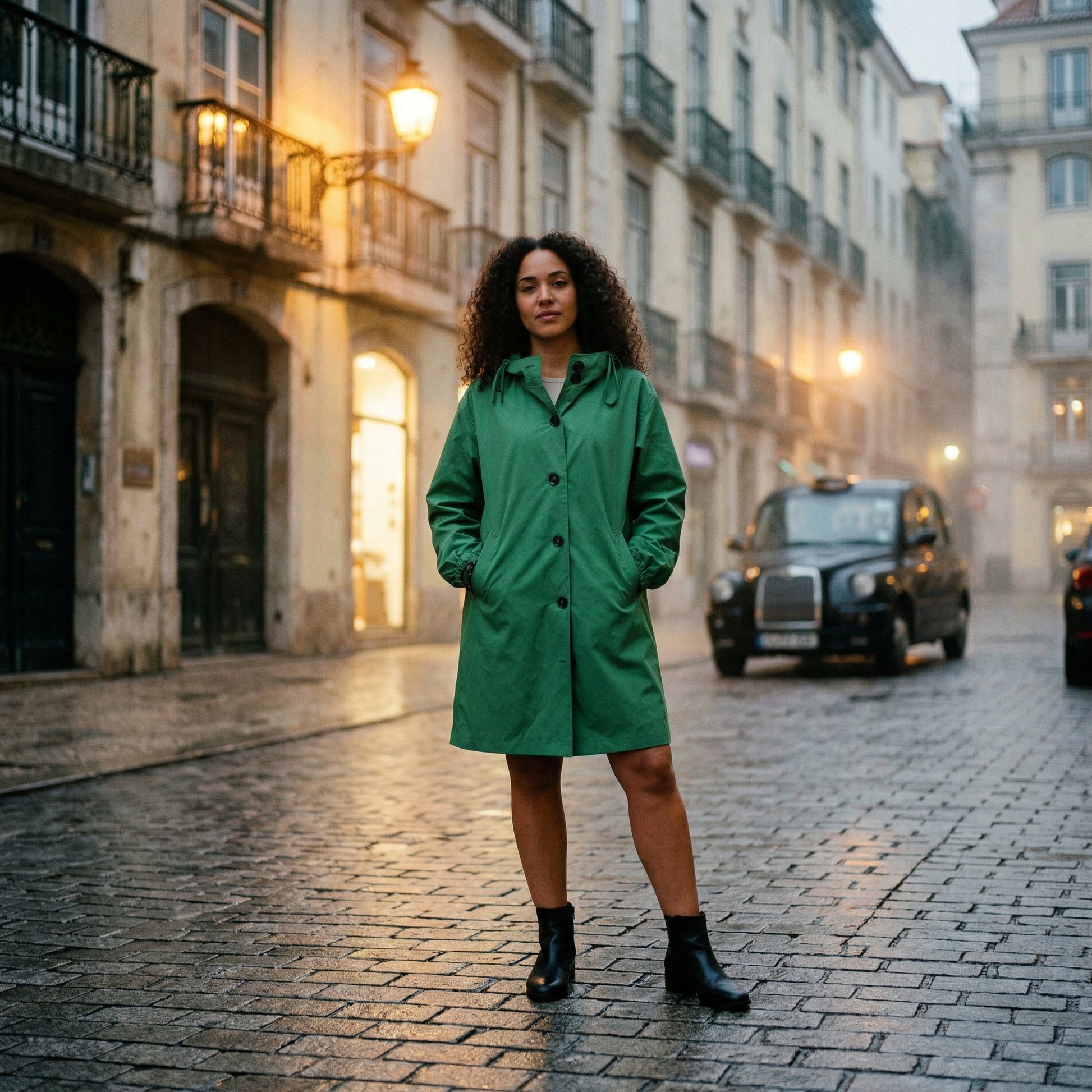 Water Resistant Oversized Windbreaker Jacket