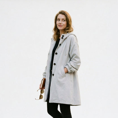 Water Resistant Oversized Windbreaker Jacket