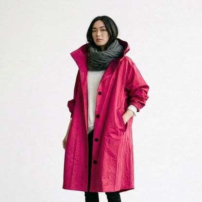 Water Resistant Oversized Windbreaker Jacket