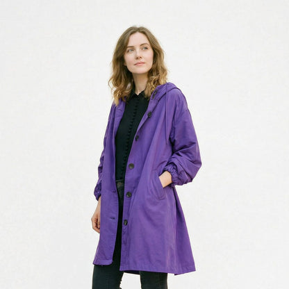 Water Resistant Oversized Windbreaker Jacket