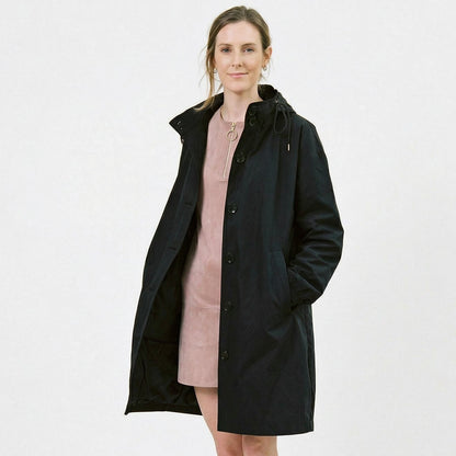 Water Resistant Oversized Windbreaker Jacket