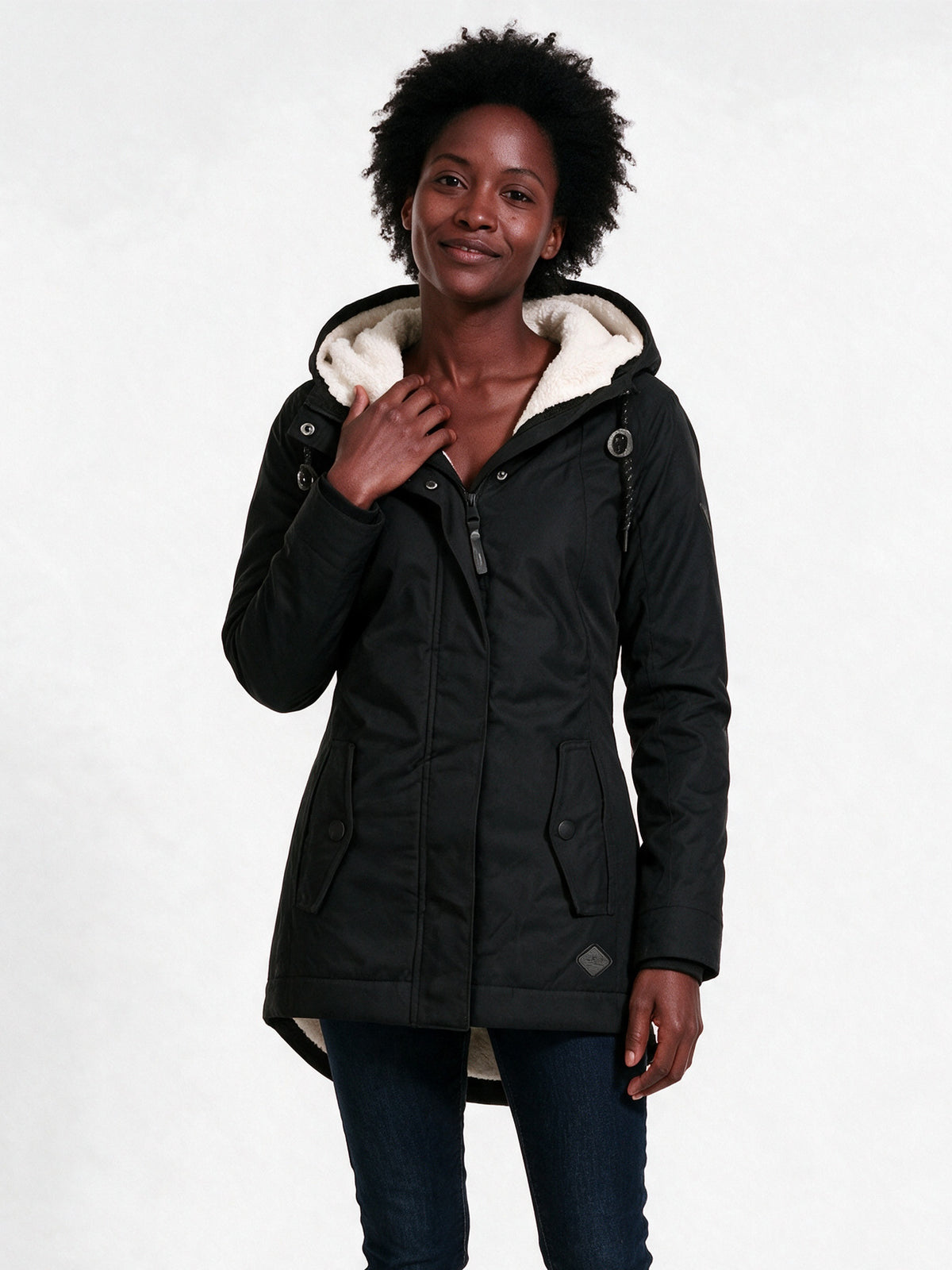 Adeline - Cozy Fleece-Lined Winter Jacket for Women - view 1