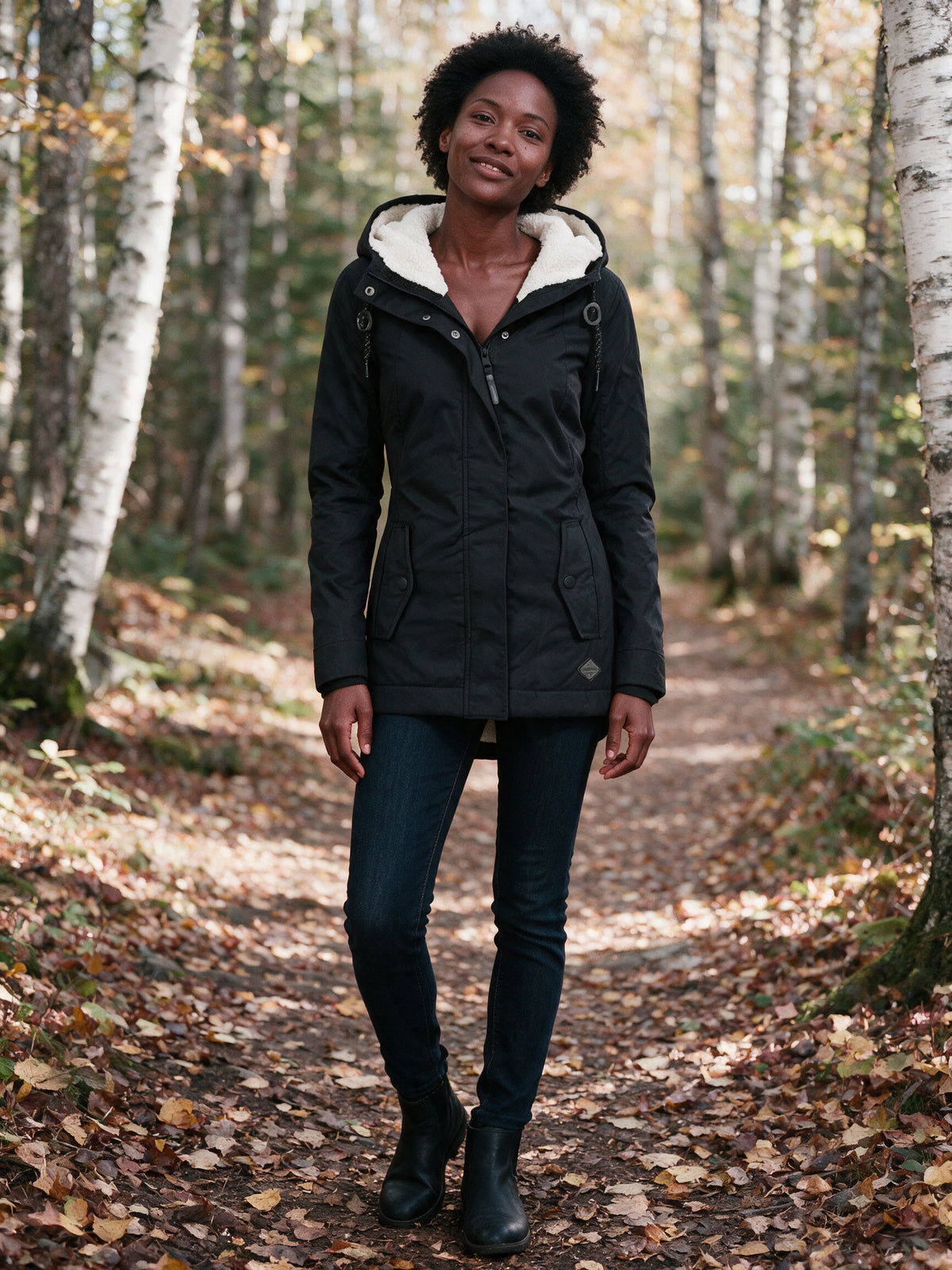 Adeline - Cozy Fleece-Lined Winter Jacket for Women - view 4