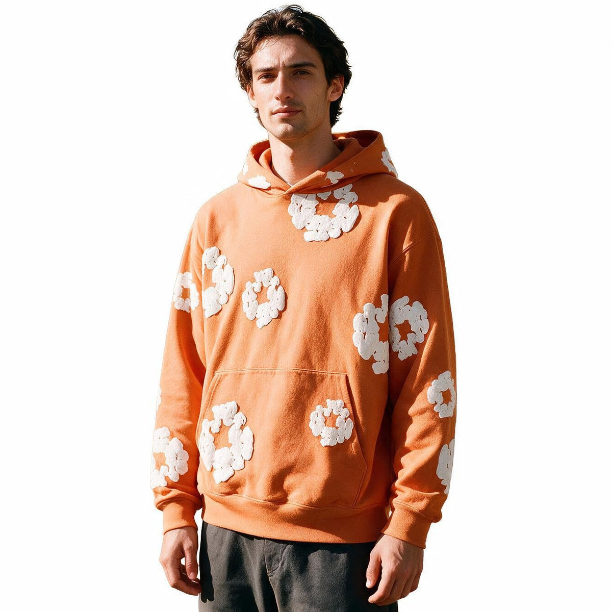 Aiden - Stylish Floral Graphic Hoodie for Men and Women
