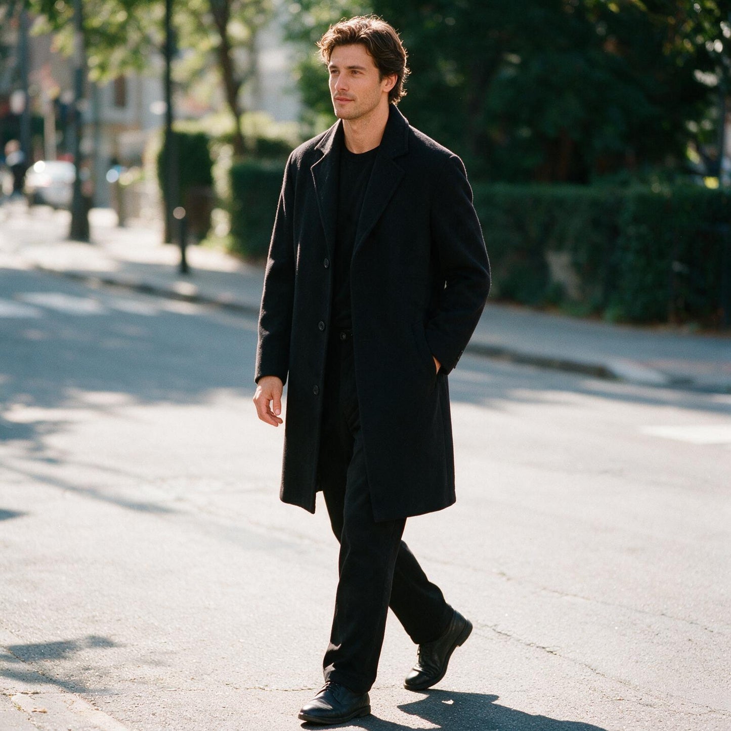 Alexander - Classic Men's Winter Trench Coat