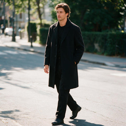 Alexander - Classic Men's Winter Trench Coat