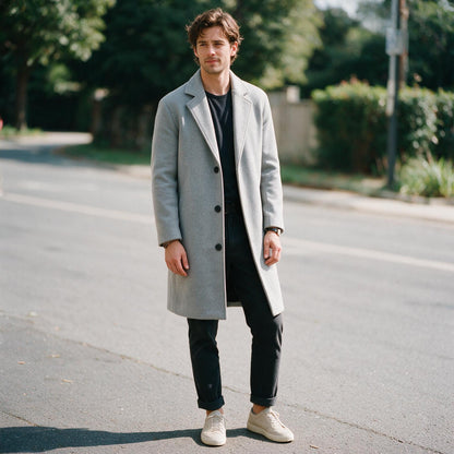 Alexander - Classic Men's Winter Trench Coat