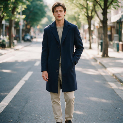 Alexander - Classic Men's Winter Trench Coat