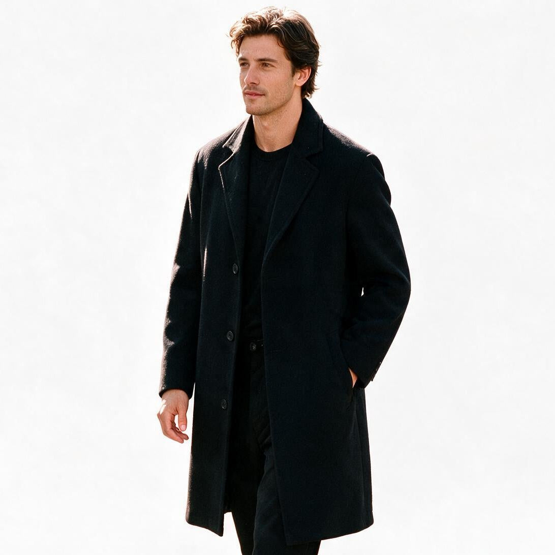 Alexander - Classic Men's Winter Trench Coat