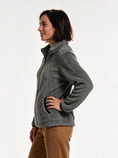 Amara - Cozy Women's Fleece Jacket for Winter Wear - view 2