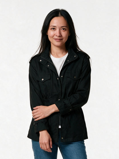 Amara - Soft Ladies Utility Jacket with Adjustable Fit - view 1