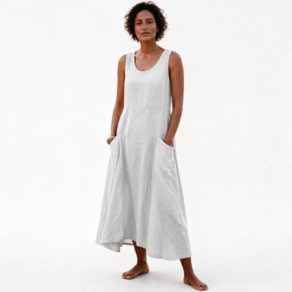Arabella - Stylish Plus Size Summer Dress With Pockets