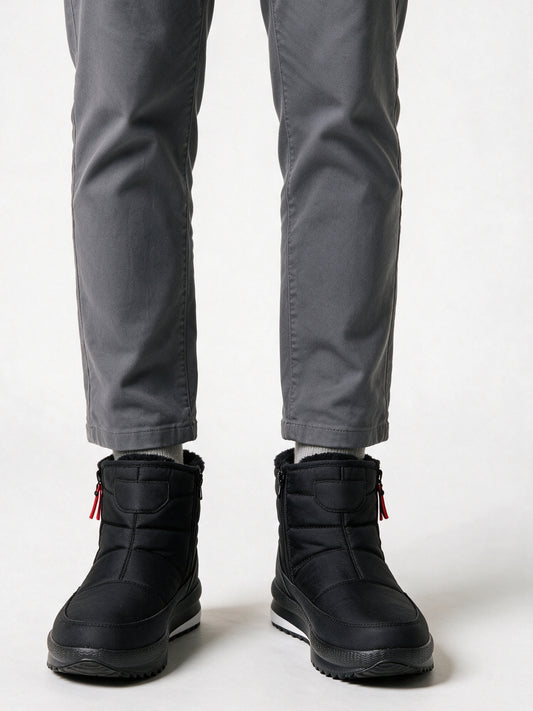 Astri - Unisex Quilted Side Zip Ankle Boots - view 1