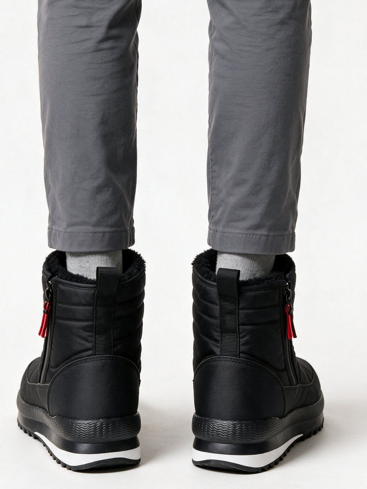 Astri - Unisex Quilted Side Zip Ankle Boots - view 5
