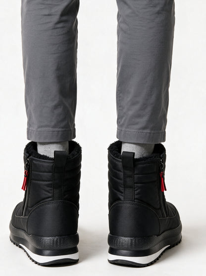 Astri - Unisex Quilted Side Zip Ankle Boots - view 5