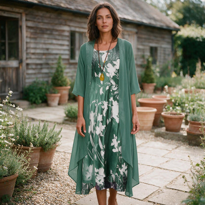 Audrey - Elegant Two-Piece Dress Set