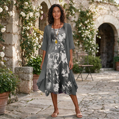 Audrey - Elegant Two-Piece Dress Set