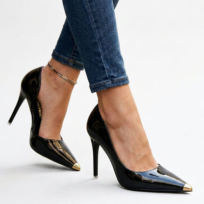 Juliette - Comfortable Closed Toe Heels for Women