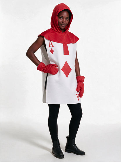 Briar - Playing Card Tabard Set with Hood and Mittens - view 2
