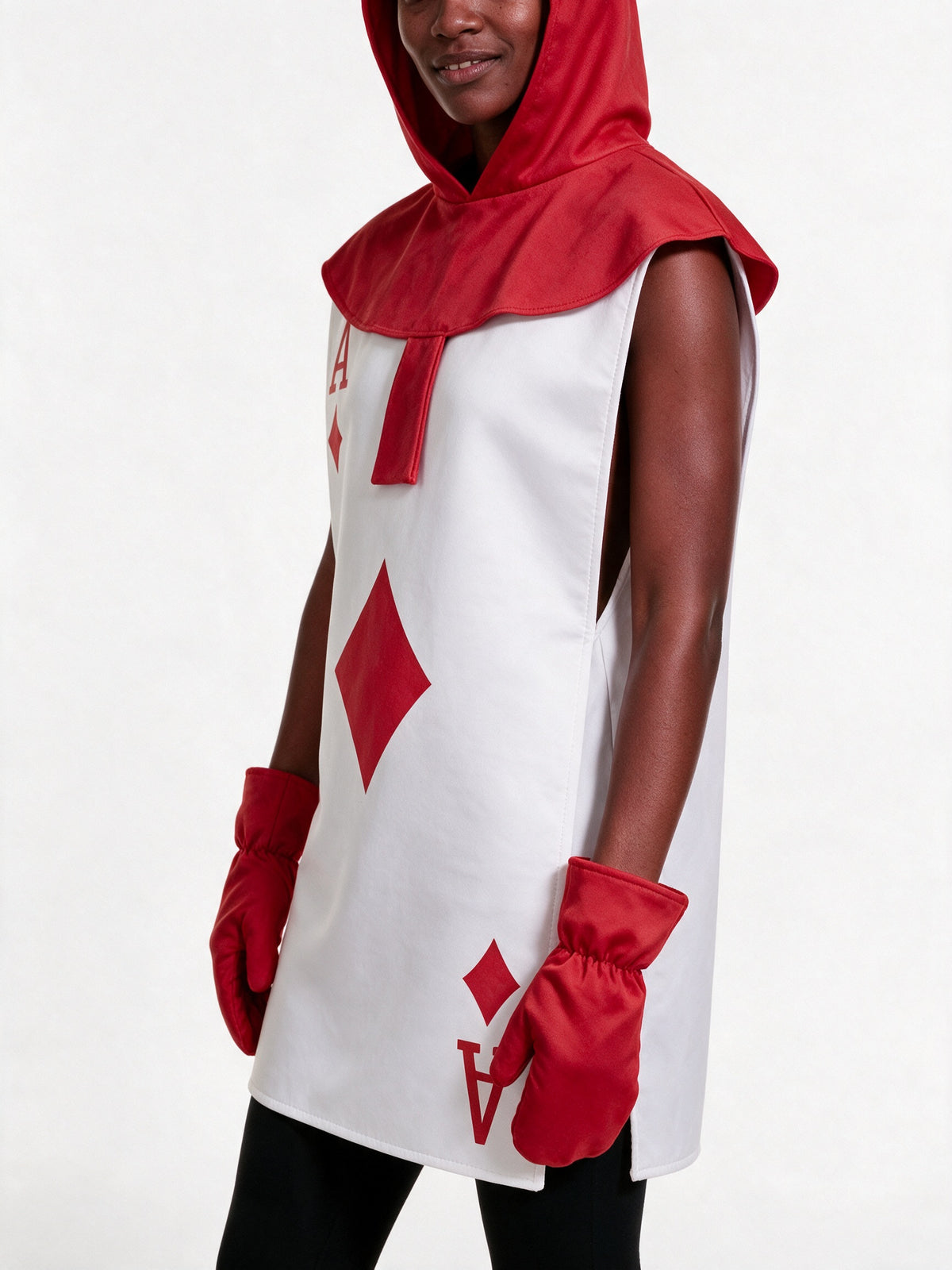 Briar - Playing Card Tabard Set with Hood and Mittens - view 3