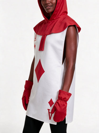 Briar - Playing Card Tabard Set with Hood and Mittens - view 3