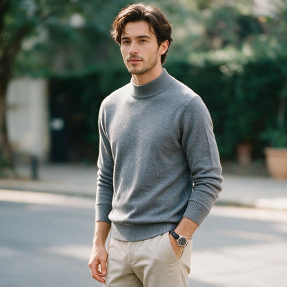 Carter - Elegant Turtleneck Sweater for Men