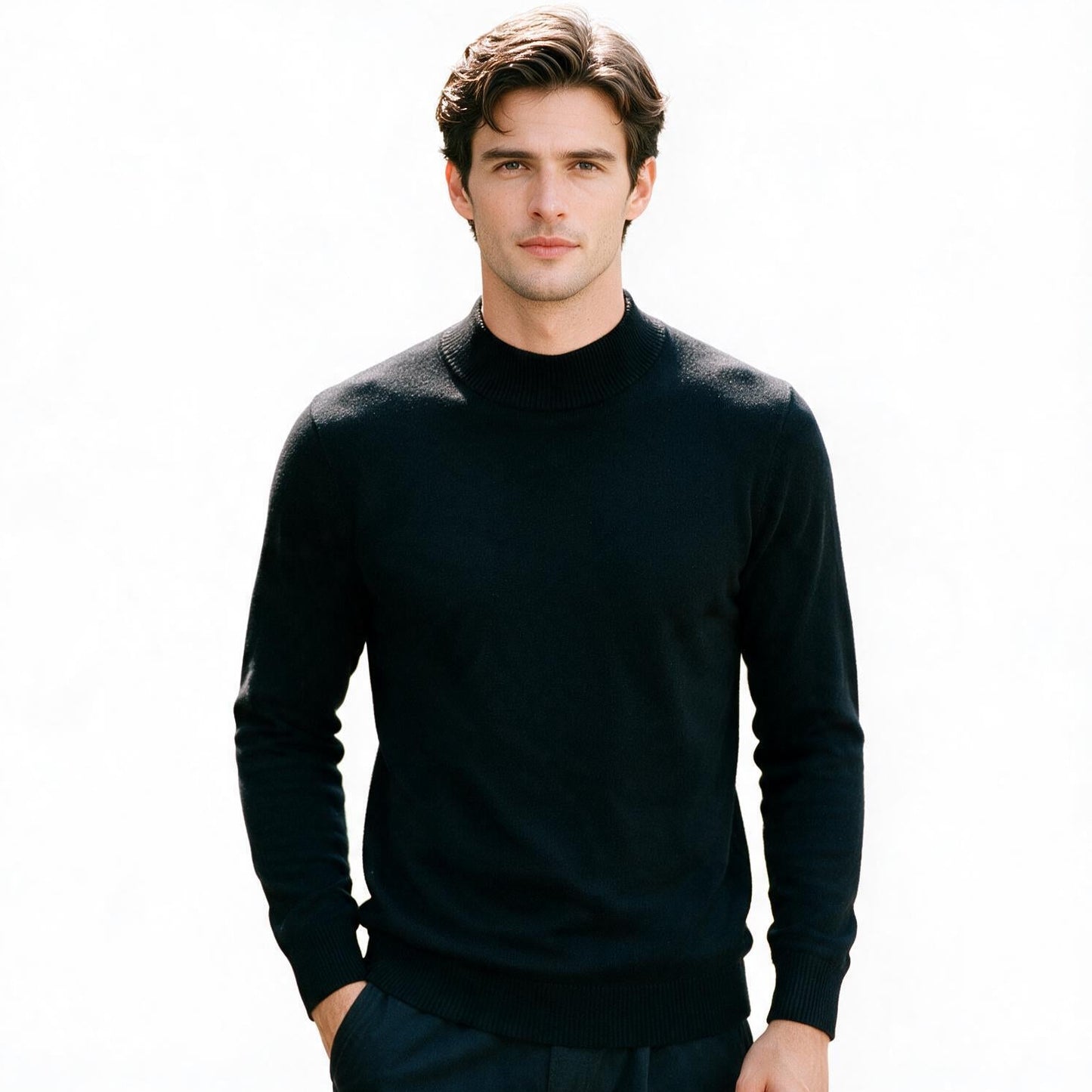 Carter - Elegant Turtleneck Sweater for Men