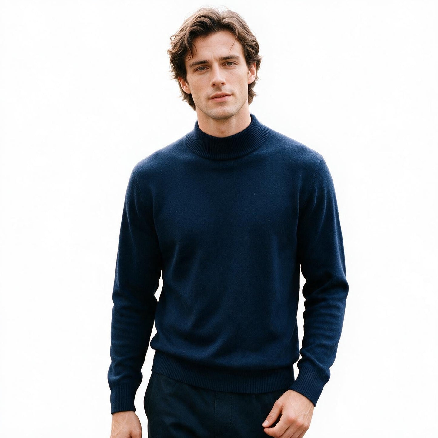 Carter - Elegant Turtleneck Sweater for Men