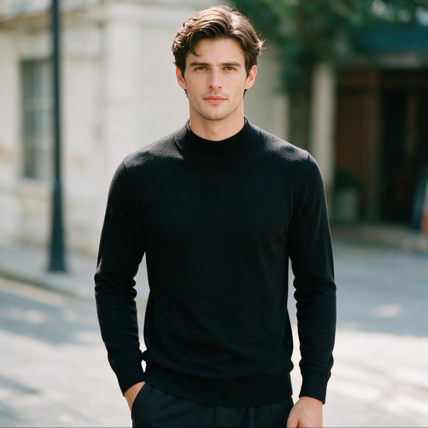 Carter - Elegant Turtleneck Sweater for Men