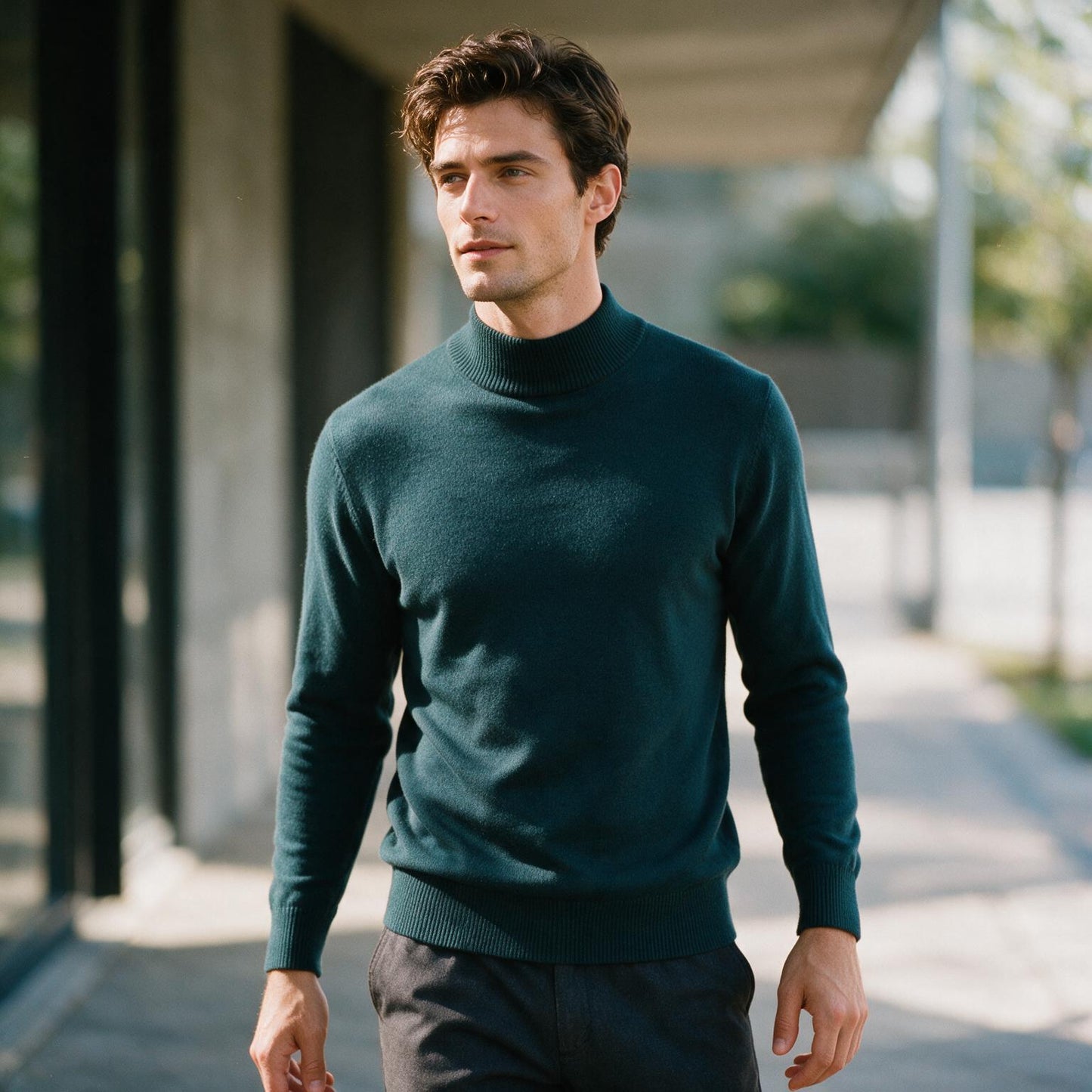 Carter - Elegant Turtleneck Sweater for Men