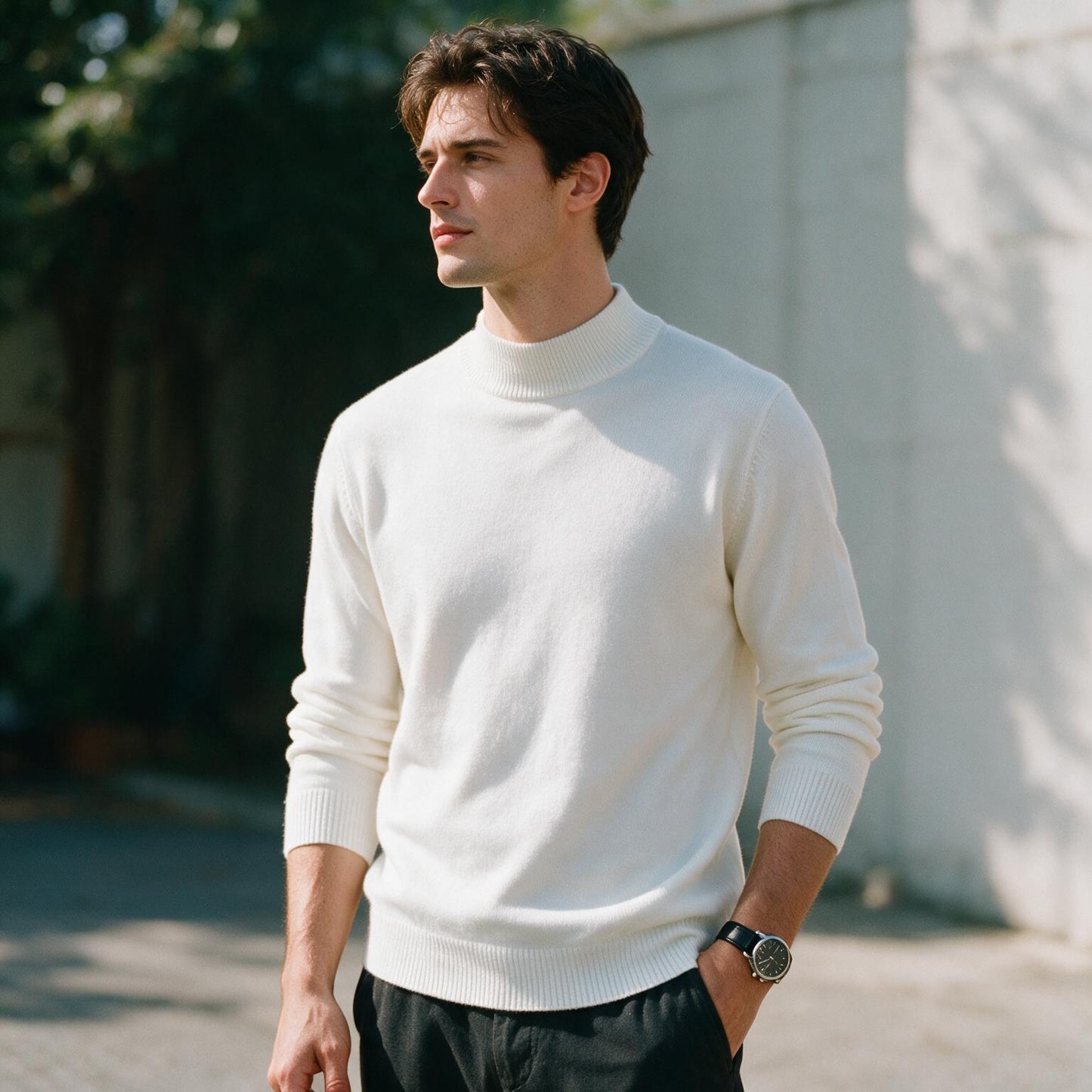 Carter - Elegant Turtleneck Sweater for Men