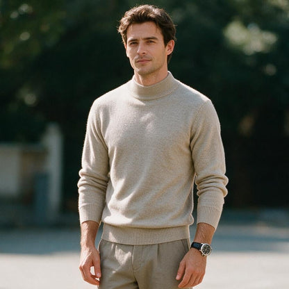 Carter - Elegant Turtleneck Sweater for Men