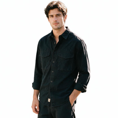 Casey - Stylish Long Sleeve Cargo Shirt