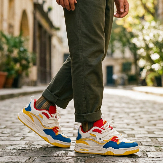 Daniel - Colorful Skateboard Shoes for Men