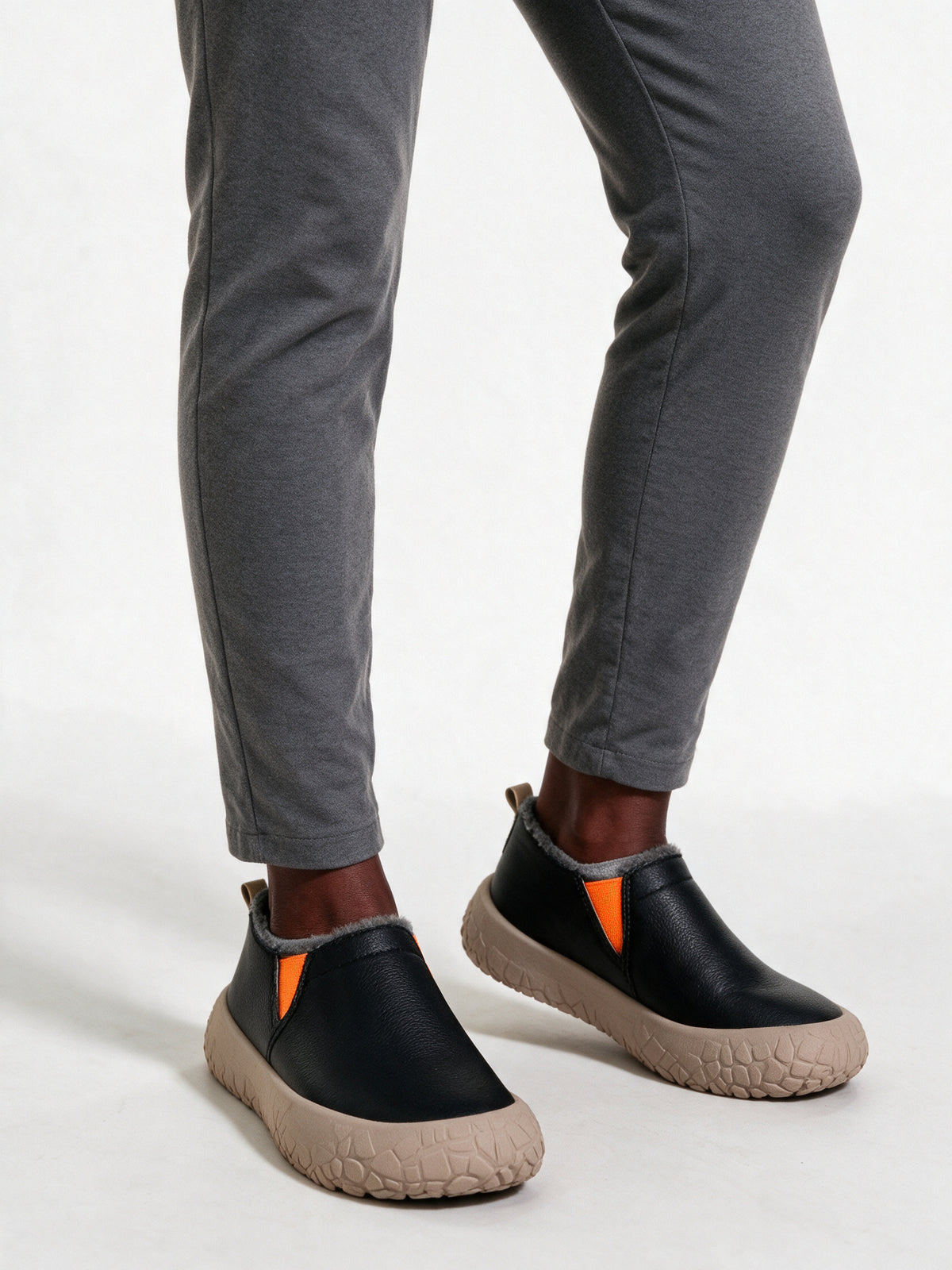 Ebba - Women's Lined Slip On Shoes with Chunky Sole - view 1