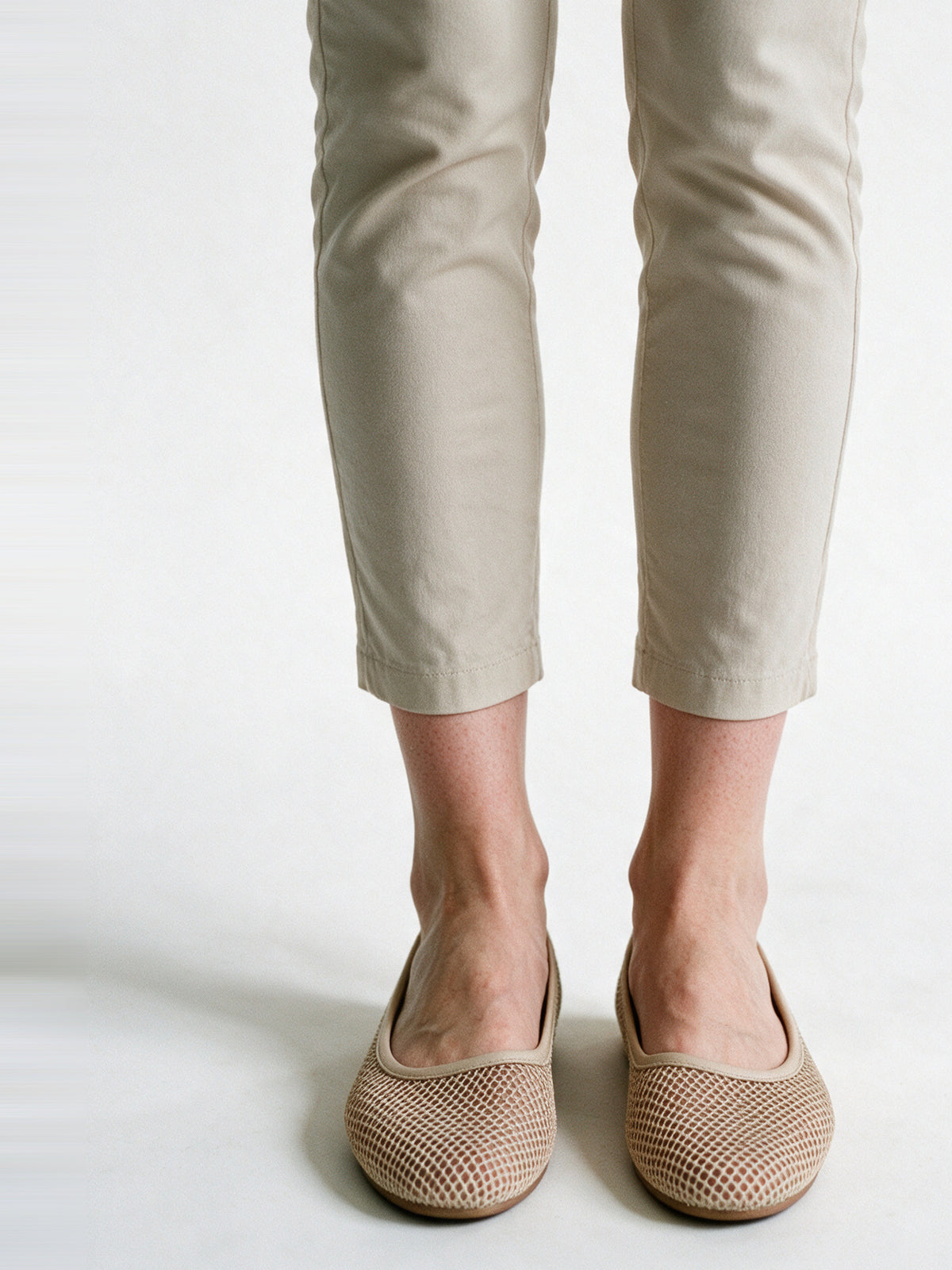 Elegant Mesh Ballerina Flats for Women - view 1