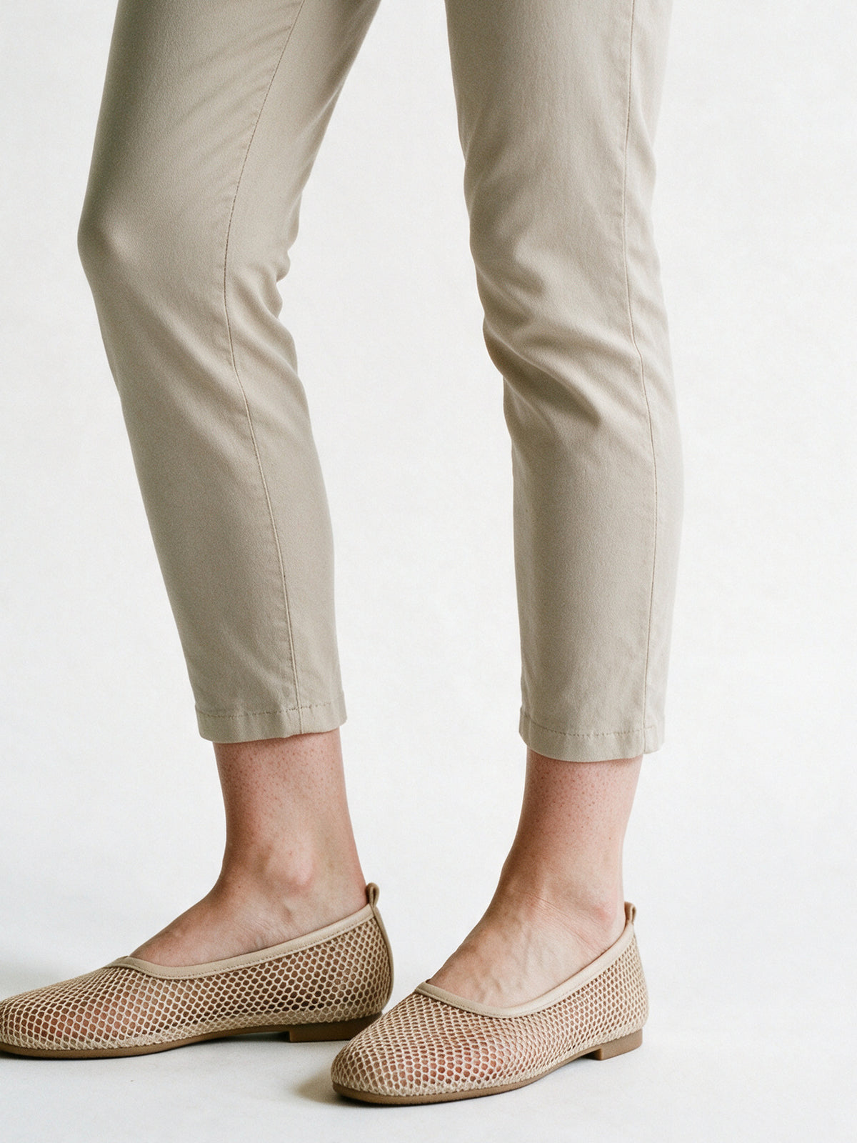 Elegant Mesh Ballerina Flats for Women - view 2