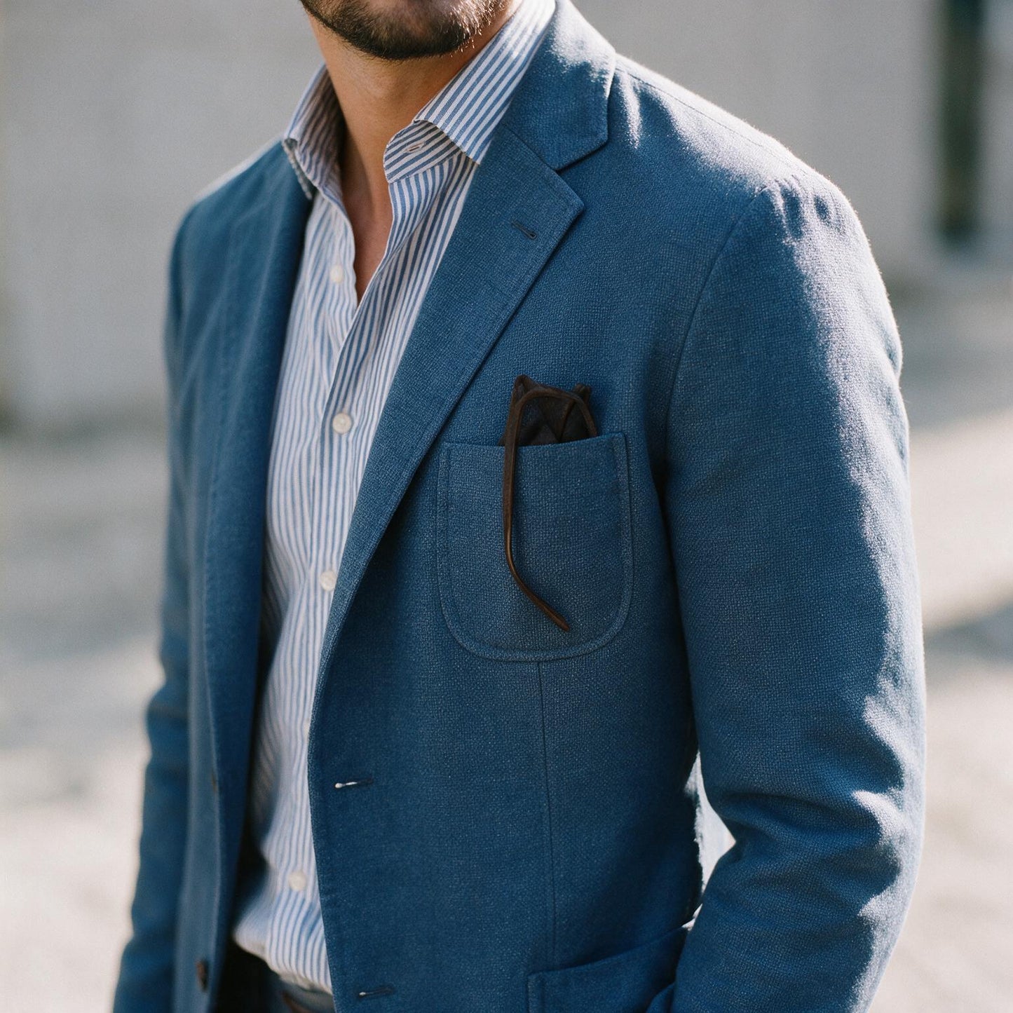 Elijah - Lightweight Casual Mens Blazer Jacket