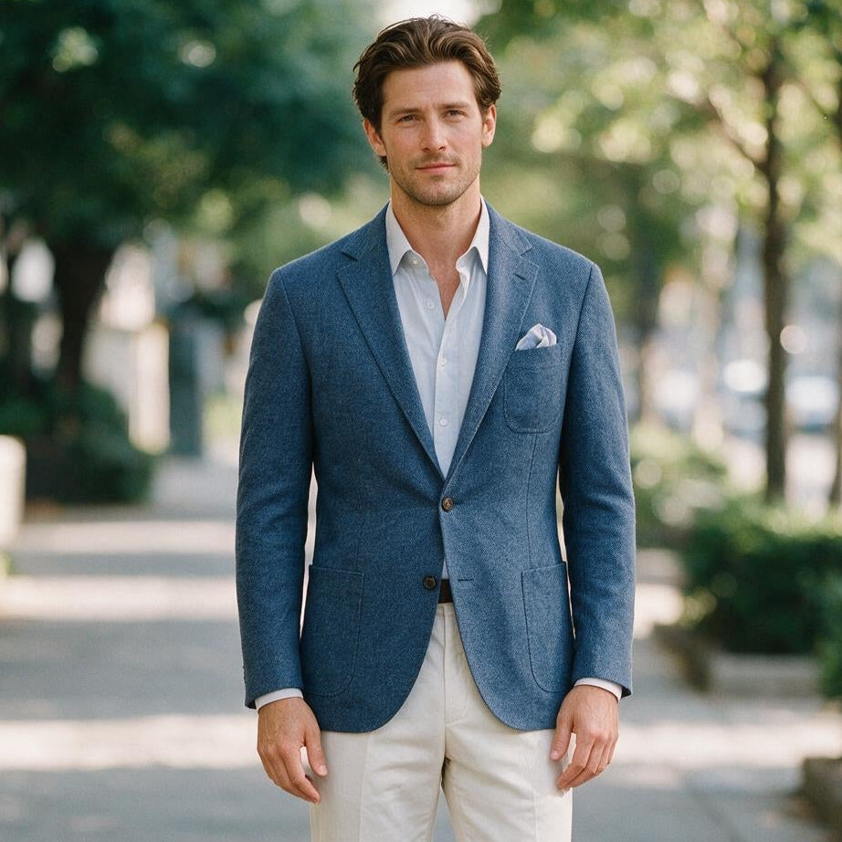 Elijah - Lightweight Casual Mens Blazer Jacket