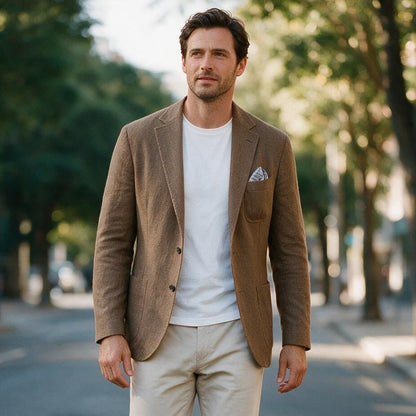 Elijah - Lightweight Casual Mens Blazer Jacket