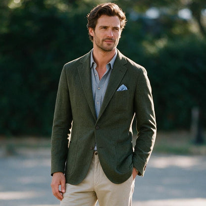 Elijah - Lightweight Casual Mens Blazer Jacket