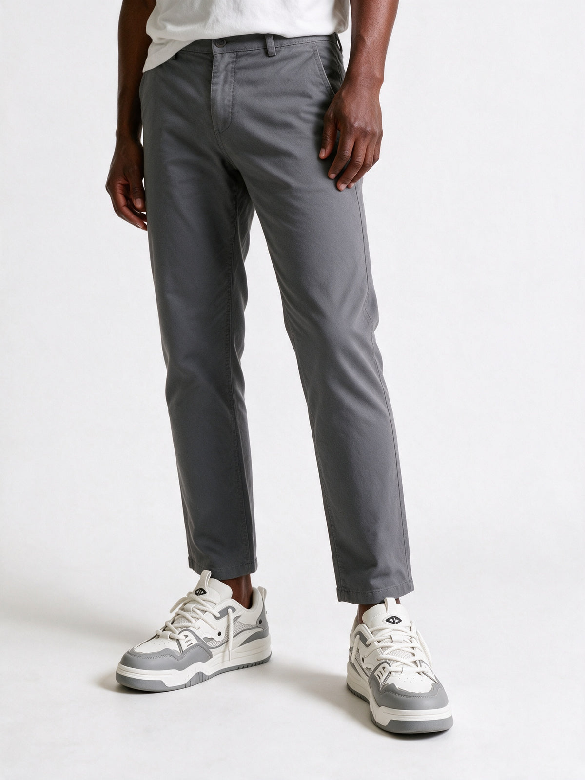 Ethan - Chunky Two-Tone Low-Top Sneakers for Men - view 1