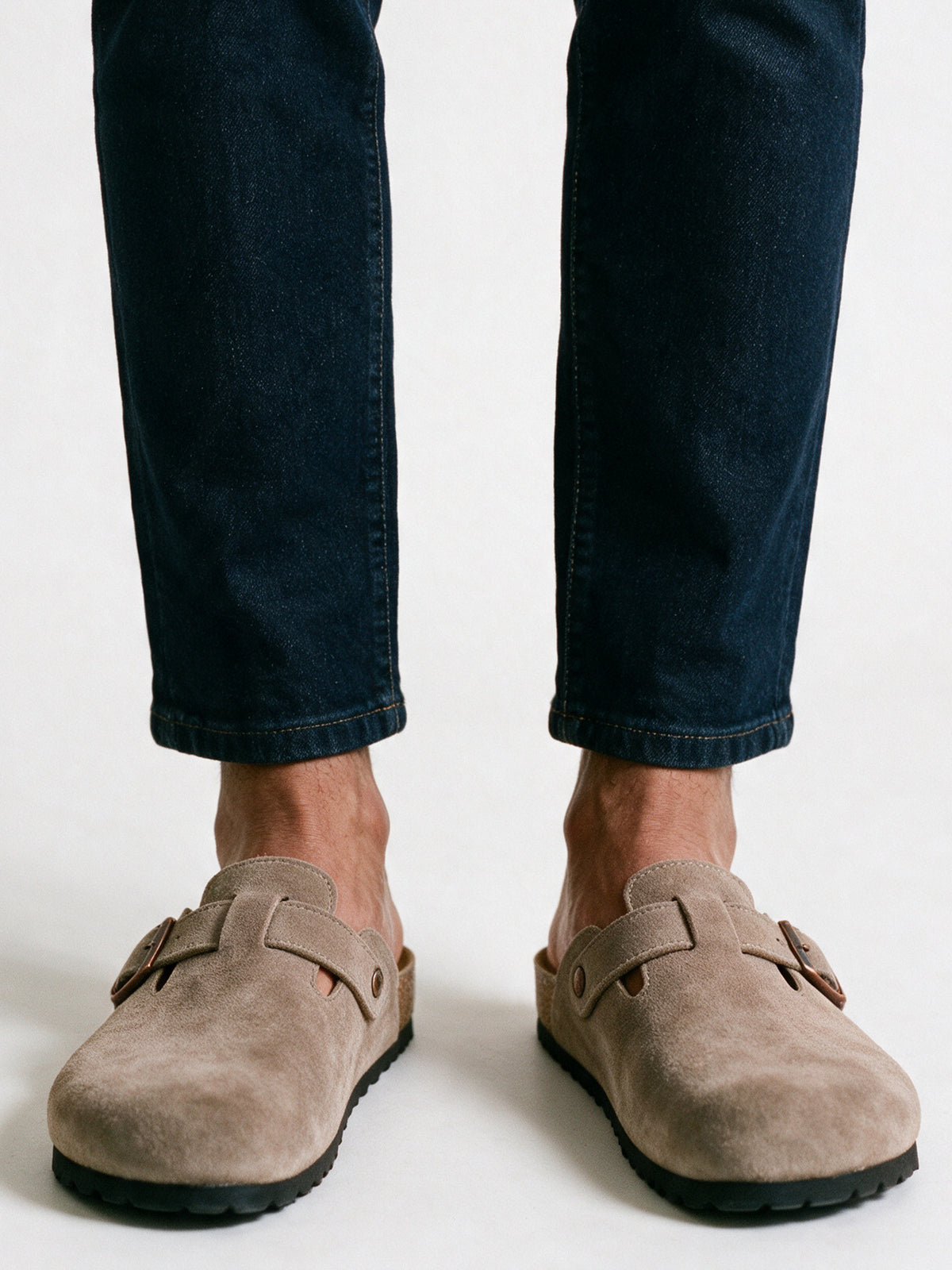 Ethan - Luxurious Soft Suede Mens Slippers - view 3